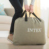Надувная кровать INTEX Comfort-Plush 67770, 152×203×33 см, встроенный насос 220 V